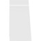 Ekena Millwork Archdale Architectural Grade PVC Gable Bracket, 48"W x 12"H x 6"D x 6"F, 6/12 Pitch GBP048X12X0606ARC00 - alternate 2